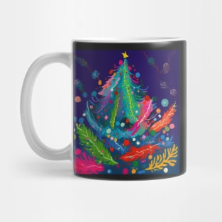 Festive tree Mug